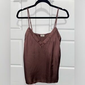 Aritzia Wilfred Satin Cami